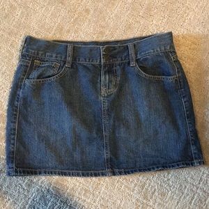 Jean Mini Skirt